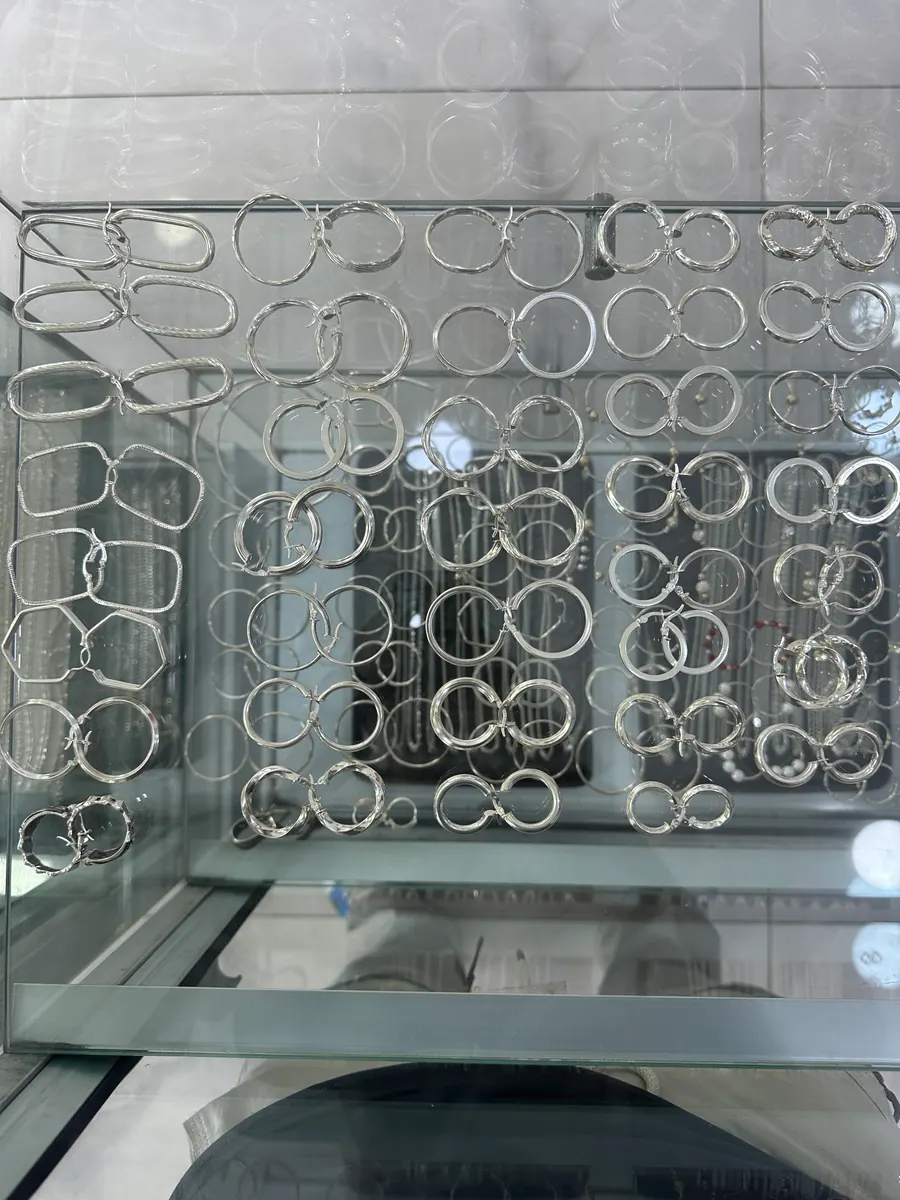 Argollas y aretes en plata I